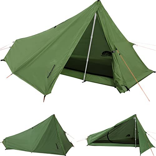 UnderwoodAggregator ワンポールテント キャンプ ソロテント 軽量 - 簡易テント コンパクト ソロキャンプテント ツーリング 登山 テント