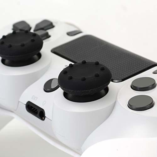 PS4コントローラ用シリコングリップ&スティックキャップセット『グリップコンボ4(ホワイト)』 -_画像7