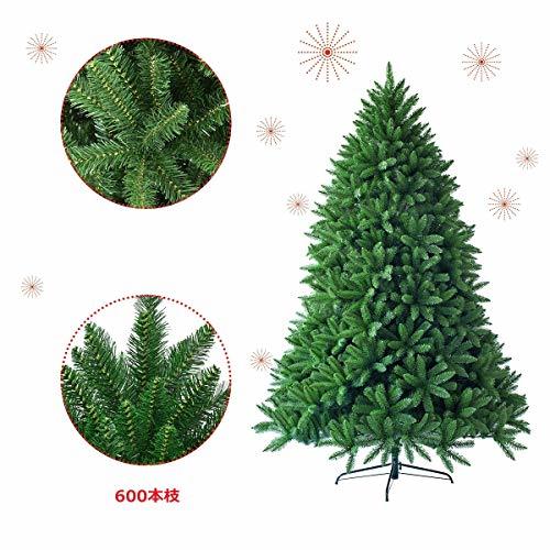 Costway クリスマスツリー ヌードツリー 高さ150cm クリスマス飾り グリーン Christmas tree_画像6