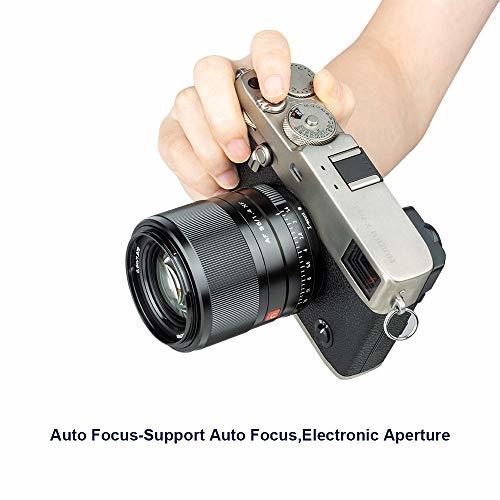 Viltrox 56mm F1.4 STM 大口径 単焦点レンズ Fujifilm Xマウント オートフォーカス ポートレートレンズ fujiカメラに対応 軽量_画像4