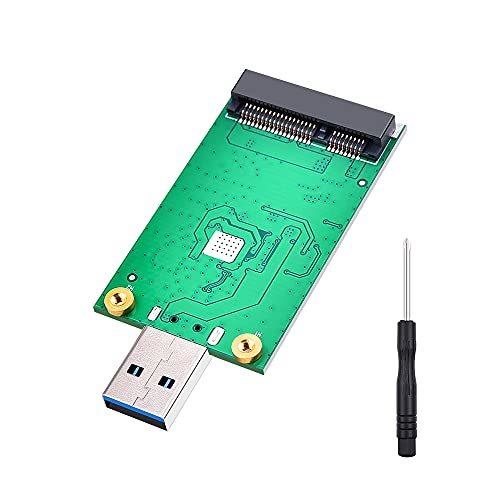 ELUTENG mSATA SSD to USB3.0 変換アダプター より安定 5Gbps UASP対応 mSATA USB 変換アダプタ 新型ASM1153チップ mSATA SSD ケース_画像1