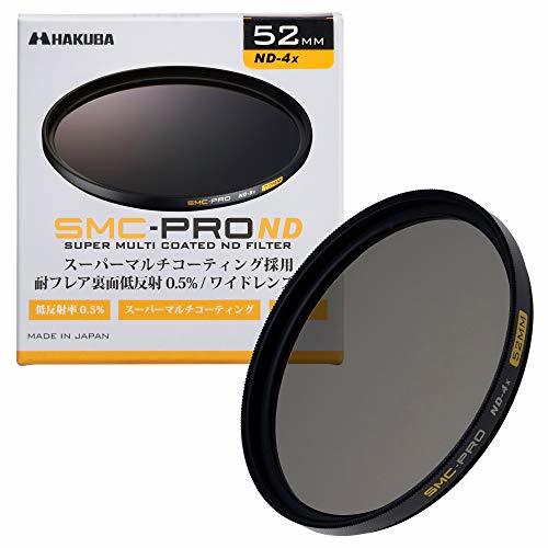 HAKUBA 52mm NDフィルター SMC-PRO ND4X 耐フレア裏面低反射0.5% 薄枠 日本製 AMZCFSMCPND452_画像1