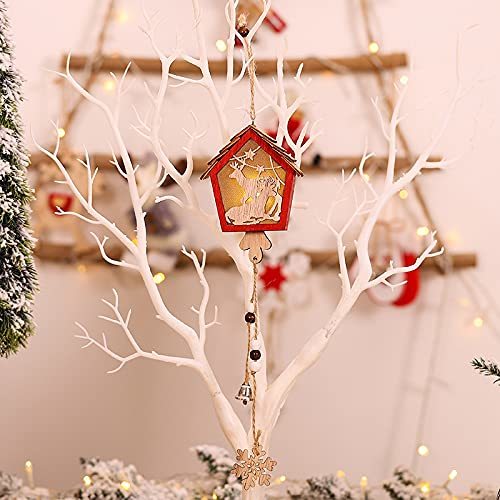 【Cicc】クリスマス飾り　壁掛け　クリスマスツリーオーナメント　吊り装飾用　ナイトライトクリエイティブ　新年のホームパーティーの装飾_画像4