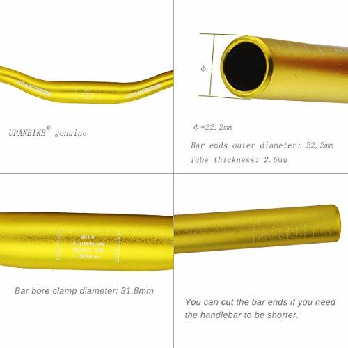 MTBマウンテンバイク自転車ライザーバーショートハンドルバーφ31.8mm440mm /_画像2