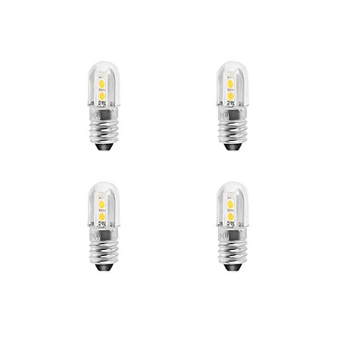 4個セット E10 口金サイズ LED豆電球 3V対応 0.5W (3V)_画像1