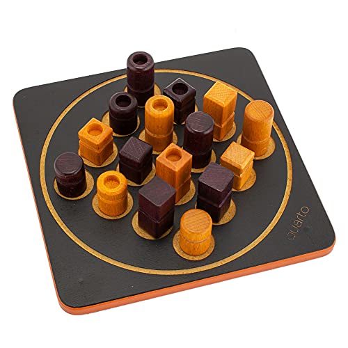 [ギガミック] Gigamic クアルト ミニ QUARTO MINI ボードゲーム GDQA 3.421271.300441 木製 テーブルゲーム おもちゃ 知育 玩具 子供