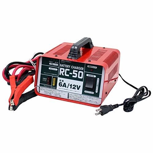 メルテック バッテリー充電器(農機・船舶・獣よけ・電源用BT) 正式PSE取得 DC12V 開放型バッテリー用 定格6A セルブースト付 Meltec_画像1