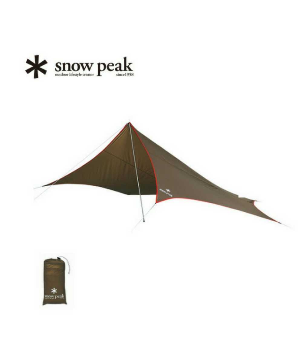 新品 snow peak スノーピーク タープ ワンポールタープ Light Tarp