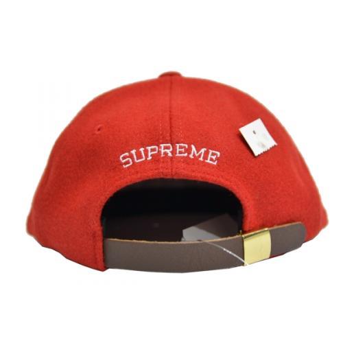 新品 SUPREME シュプリーム Wool S Logo 6-Panel Cap キャップ 15AW R2A-153011_画像2