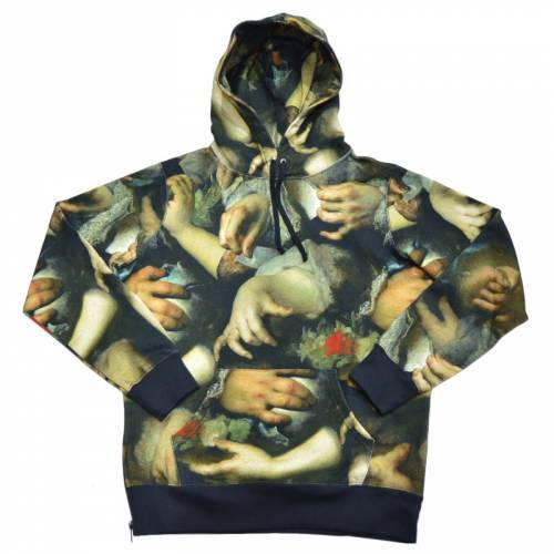 SUPREME シュプリーム × UNDERCOVER アンダーカバー Hooded Sweatshirt 総柄パーカー 15SS S R2A-131473_画像1