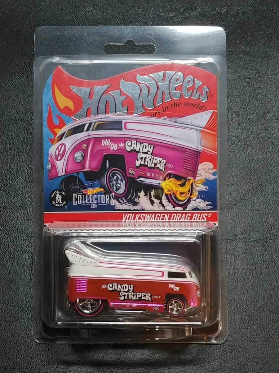 ホットウィール RLC Hot wheels Volkswagen Drag Bus Candy Striper