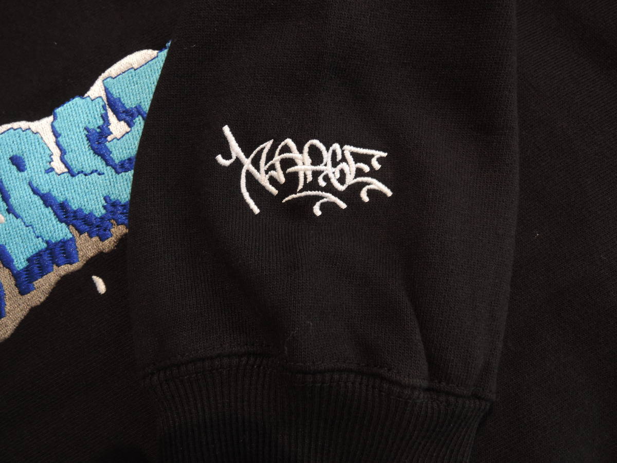 X-LARGE XLARGE XLarge GRAFFITI CREWNECK SWEAT black crew neck XL size popular commodity price cut!