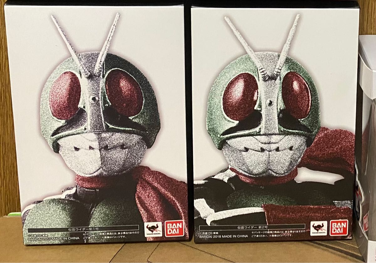 S.H.Figuarts 真骨彫製法 仮面ライダー新1号 新2号 セット