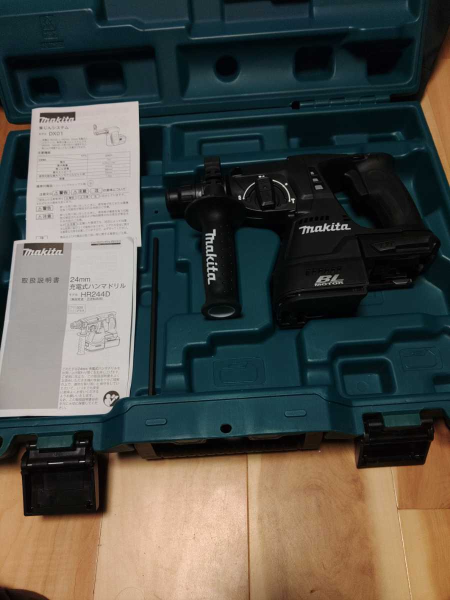 makita マキタ 充電式ハンマドリル 24mm 18V HR244DZKB 本体のみ www