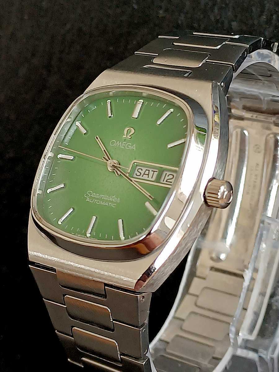 OMEGA シーマスター カラーダイヤル シルバー 1970年代 腕時計