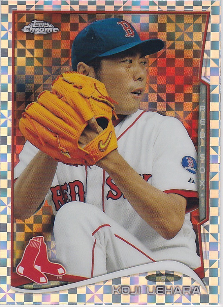 情熱セール 上原浩治 201415 topps Chrome 3枚セット fawe.org