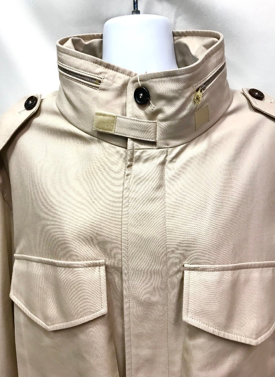 qof.YM502 ダンヒル ジャケットコート アイボリー 定価365000円 未使用_画像3