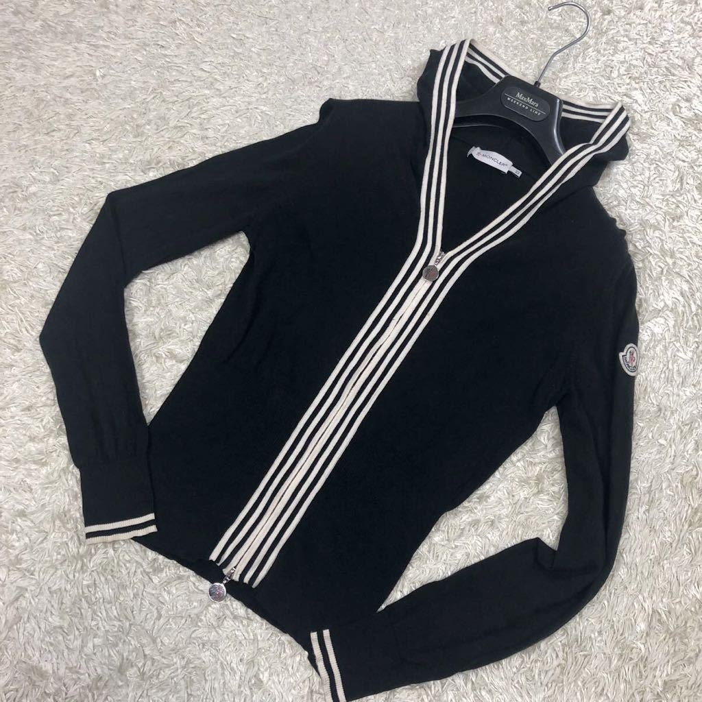 Yahoo!オークション - MONCLER ジップパーカー ロゴワッペン Yahoo!オークション - MONCLER ジップパーカー ロゴワッペン