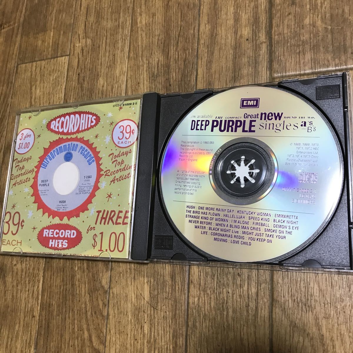 DEEP PURPLE／singles a’s b’s／中古CD 送料無料_画像3