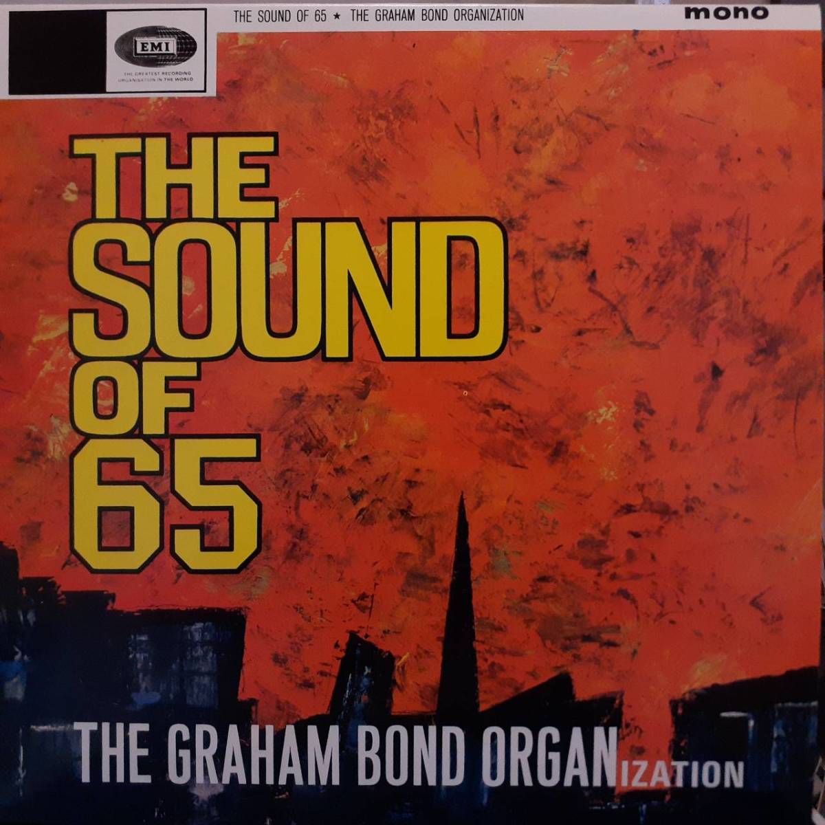 英EMI 80'sリイシューLP！Graham Bond Organization / The Sound Of 65 (1st Album) 1965年作 33SX 1711 Jack Bruce Ginger Baker Cream_画像1