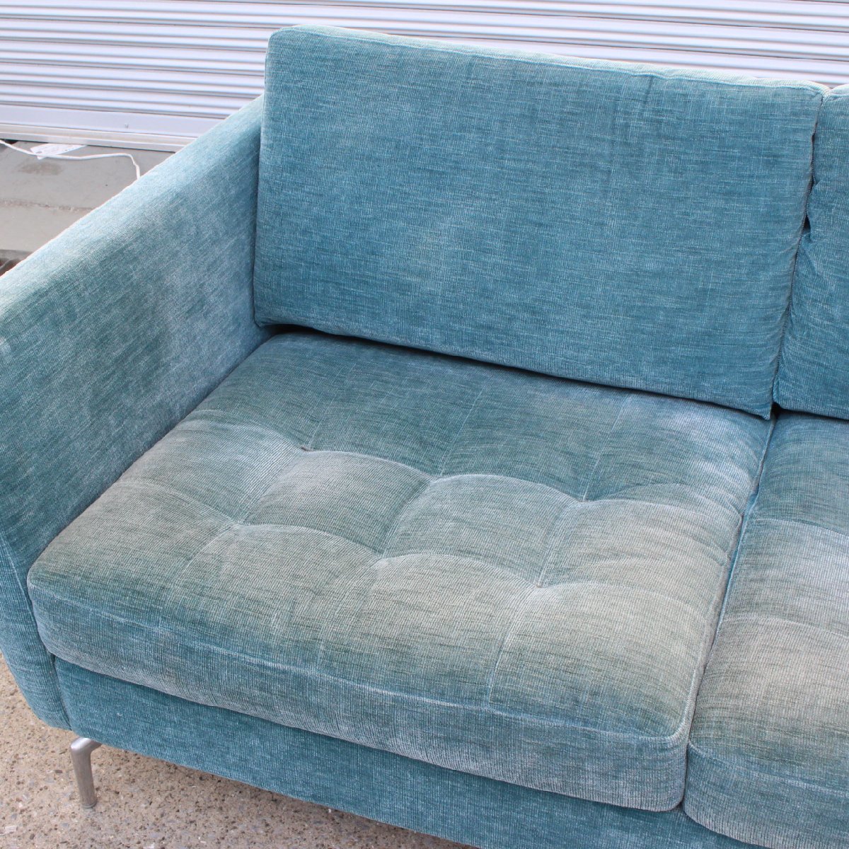500) Boconcept OSAKA二人掛けソファターコイズNapoli W162cm 2P 2S