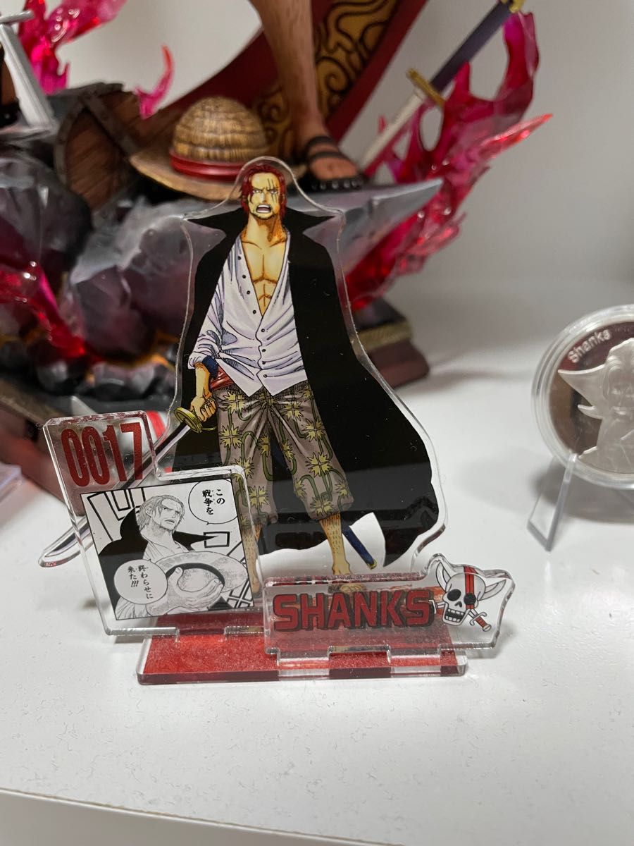 ONE PIECE ワンピース シャンクス 名場面 ジオラマアクリル ONE PIECE ワンピース シャンクス 名場面 ジオラマアクリル