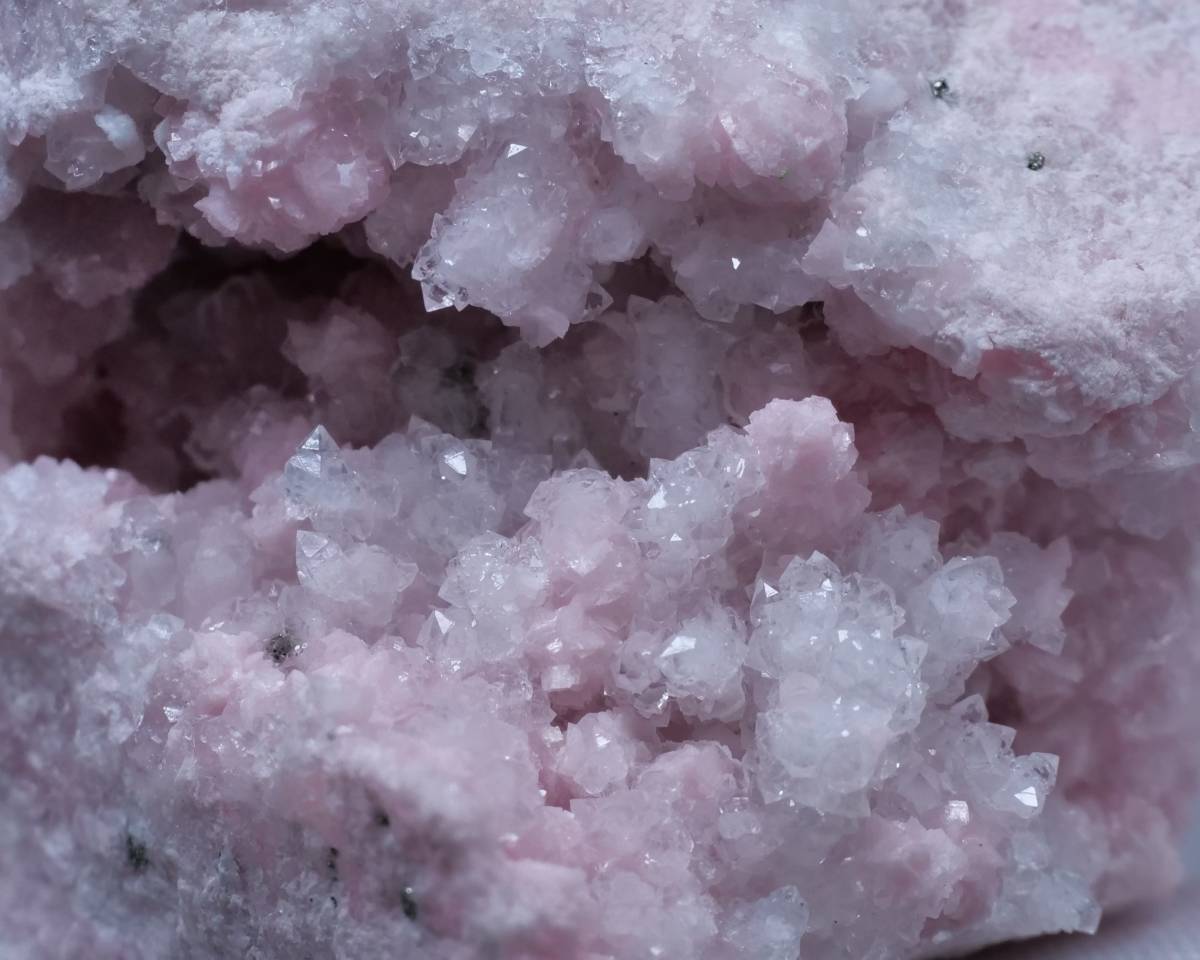 鉱物 標本 菱マンガン鉱 水晶 結晶 原石 ペルー ロードクロサイト 