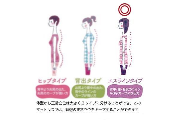 安心の西川！理想の寝姿勢を考えたマットレス 高級健康敷きふとん（シングルサイズ）３つ折り 厚9㎝ アーチスリット構造 シーツプレゼント _身長160未満でSラインの方に特にお薦めです