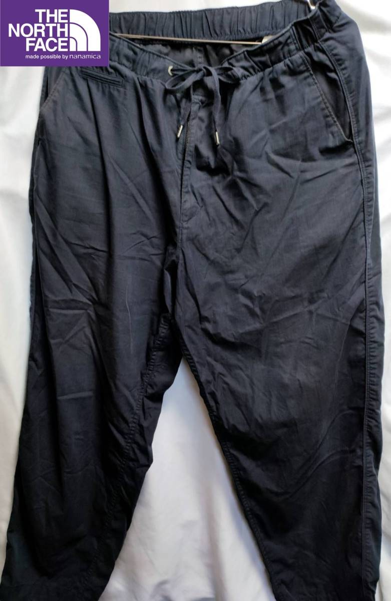 うのにもお得な THE NORTH PANTS WAIST SHIRRED RIPSTOP LABEL PURPLE