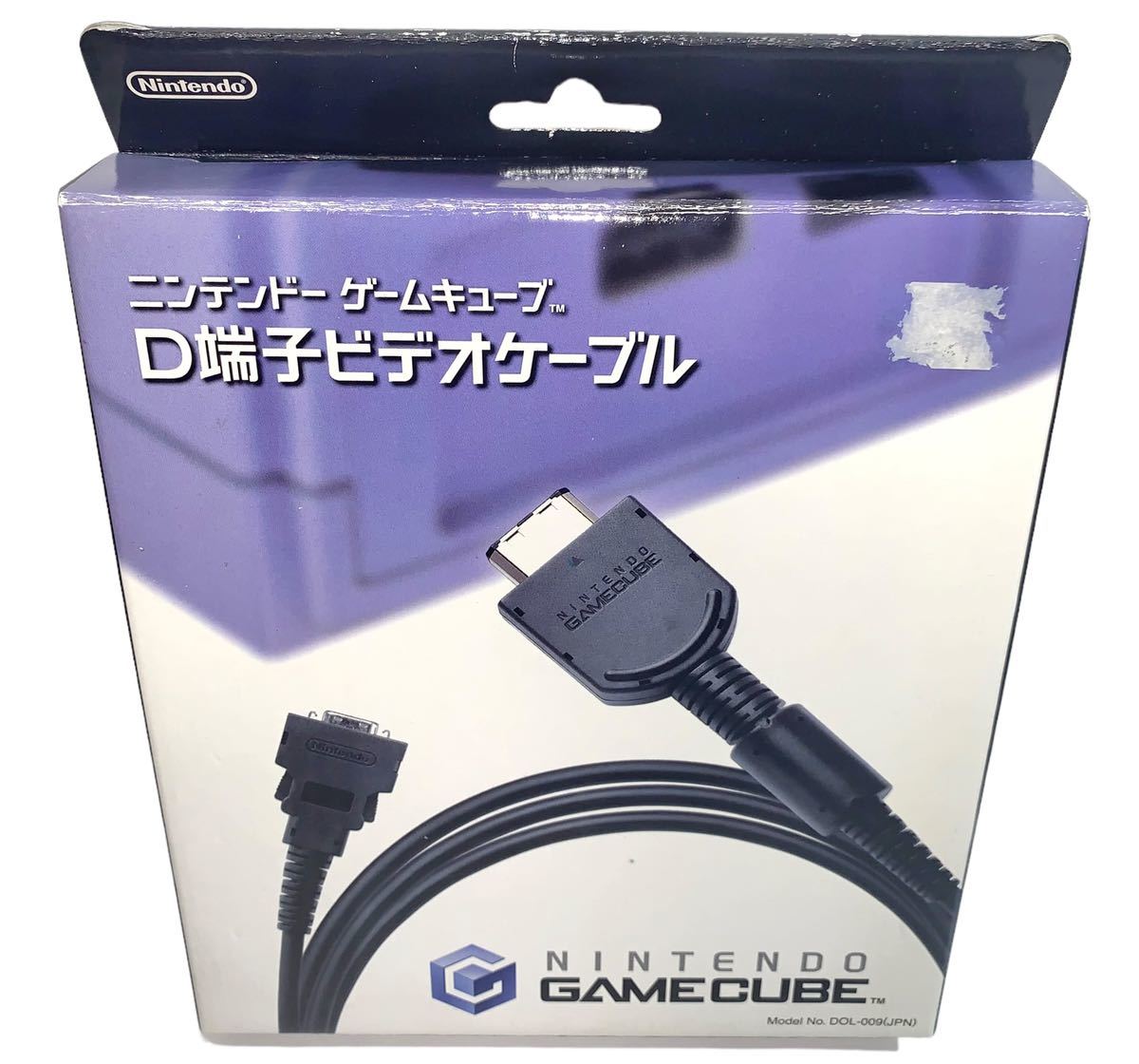 任天堂 Nintendo ゲームキューブ 純正品 D端子 ビデオケーブル 最高級