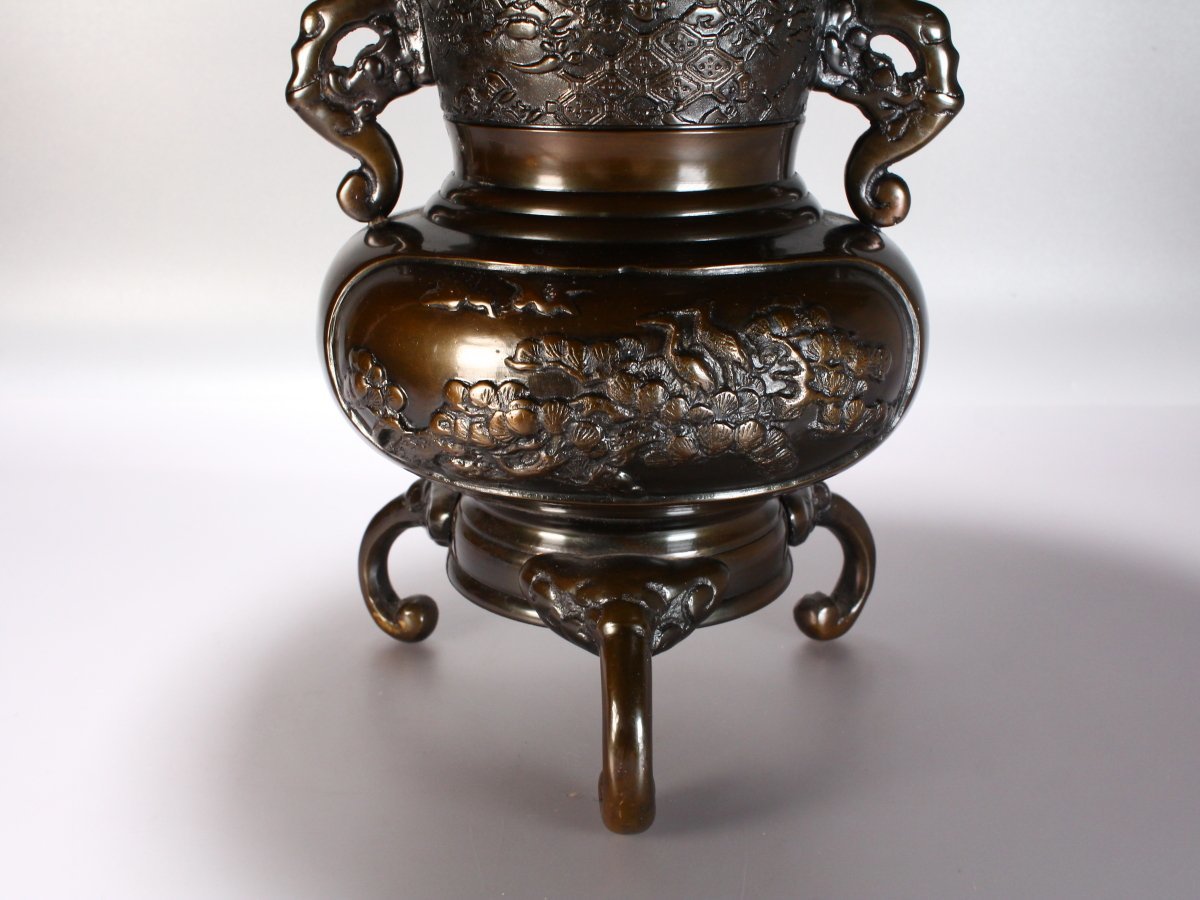 日本に 唐銅薄端 花器 drenriquejmariani.com