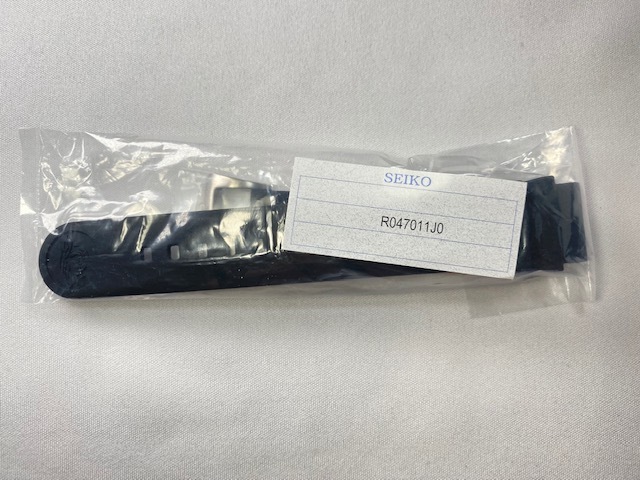 R047011J0 SEIKO プロスペックス 20mm 純正シリコンラバーバンド ブラック SBDL063/V192-0AD0用 ネコポス送料無料_画像7