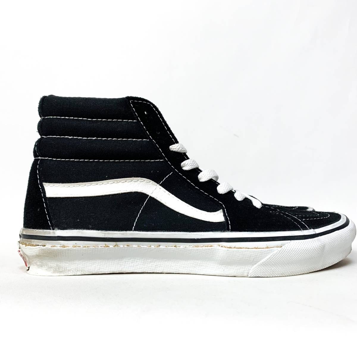 レア 旧タグ 正規品 VANS V38-38 SK8-HI バンズ スケートハイ ハイカットスニーカー スケボー スケート BMX 黒白 26cm
