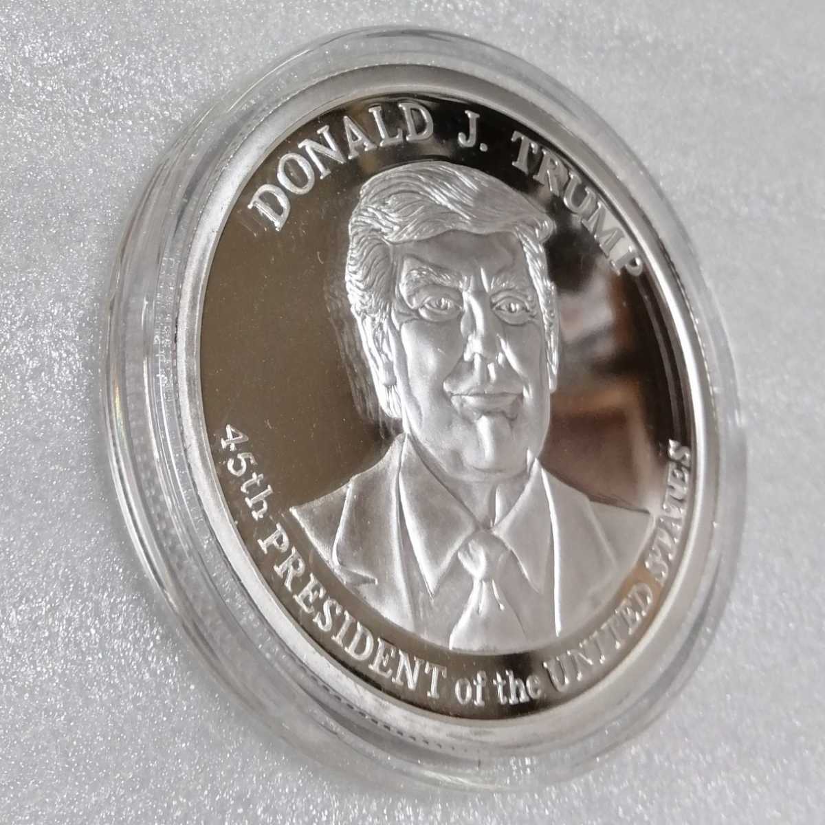 プロフィー トランプ大統領 銀貨 5オンス の通販 by くまジロウ
