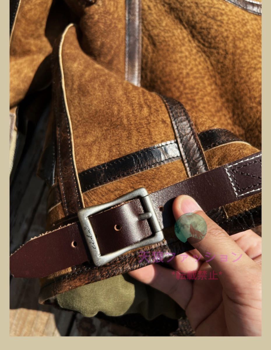 ●B-3 ムートン 羊革＋馬革 フライトジャケット 毛皮一体 シープスキン+ホースハイド 天然革 本革 コート ヴィンテージ AUSメリノ S～4XL_画像7
