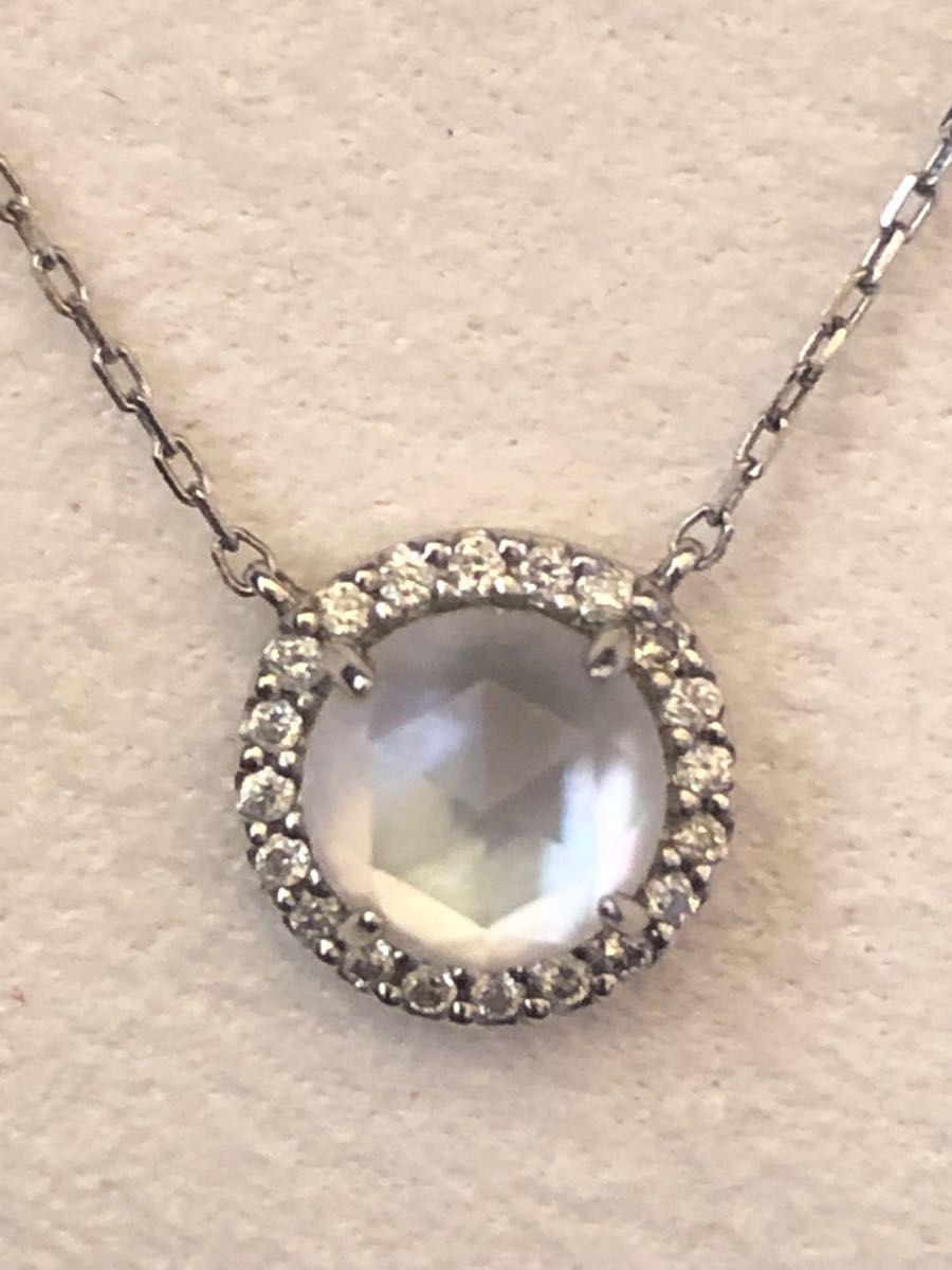 Pt900 ダイヤモンド ネックレストップ プラチナ Y00766