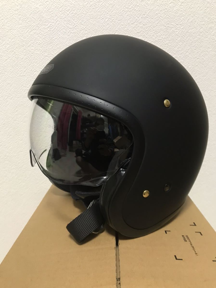 SHOEIヘルメット J.O マットブラック サイズL karatebih.ba