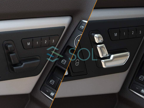 Benz  W212  сиденье с электроприводом  переключатель   электрический  сиденье  корректировка  переключатель  6PCS. ...  серебристый  E200 E220 E250 E300 E350 E400 E550 E63  отправка груза  ...18  час 