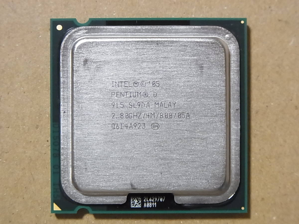 #Intel Pentium D 915 SL9DA 2.80GHz/4M/800/05A Presler LGA775 2 core (Ci0209)