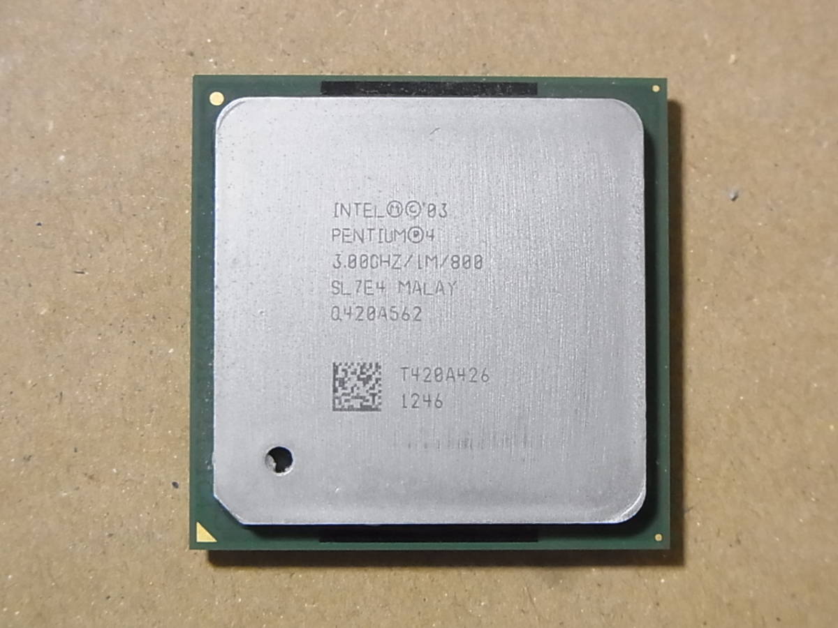 ◎Intel Pentium4 530 SL7E4 3.00GHz/1M/800 Prescott Socket478 HT対応 (Ci0273)_画像1