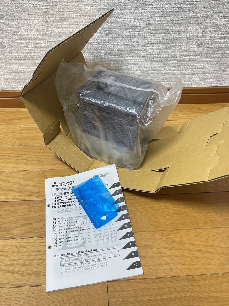 市場 SUI store三菱電機 汎用インバータ FREQROL-E700 FR-E720-0.4K