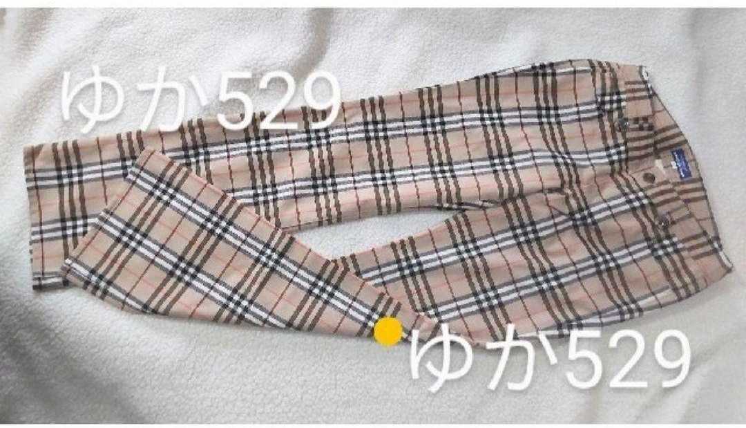 送料無料☆バーバリーブルーレーベル☆裏地付き☆定番ノバチェック
