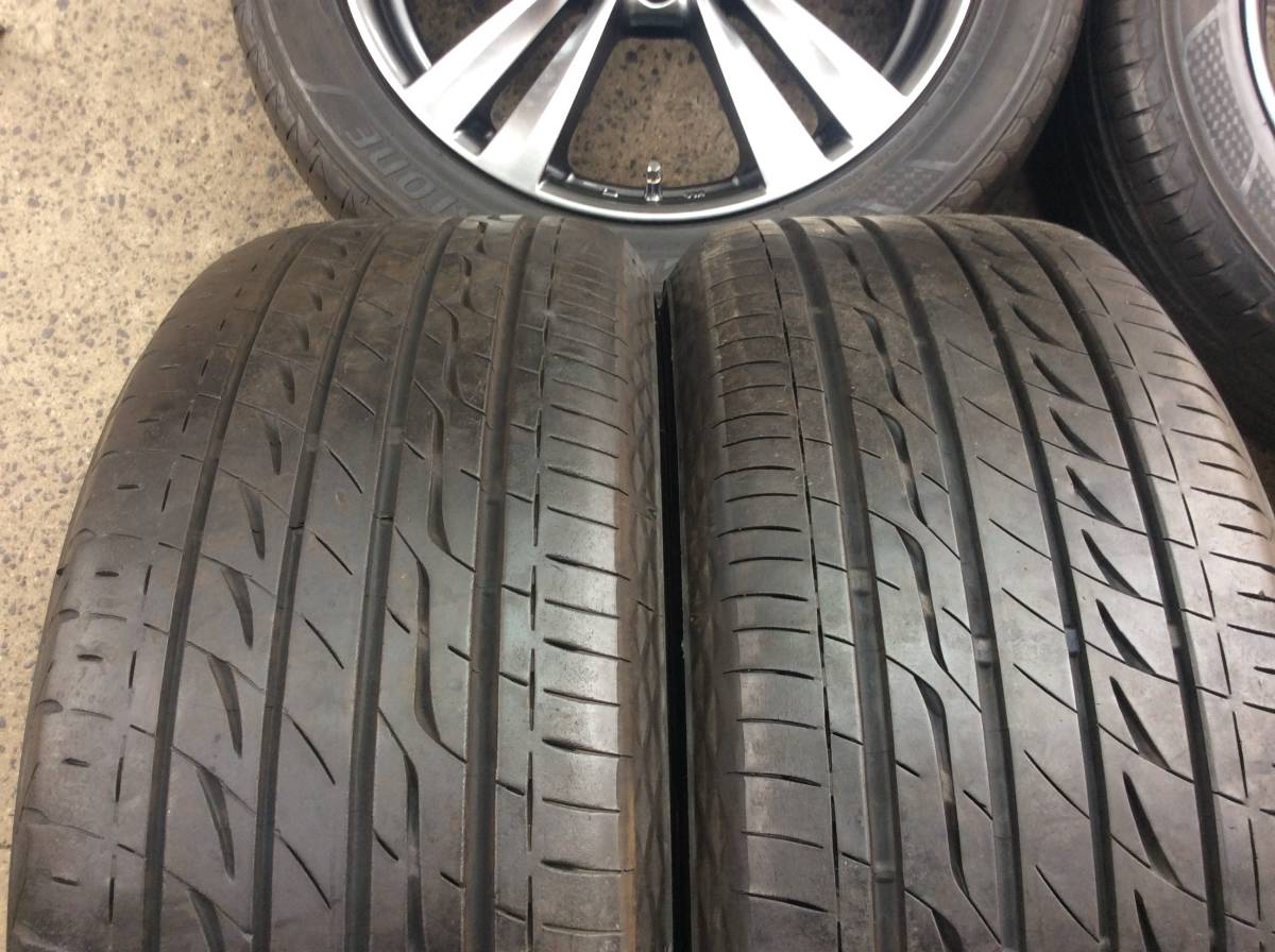 M5341 アルファード ヴェルファイア 20 30 に! レクサス キャップ 18インチアルミ&235/50R18 REGNO 夏タイヤ4本セット☆彡_画像7