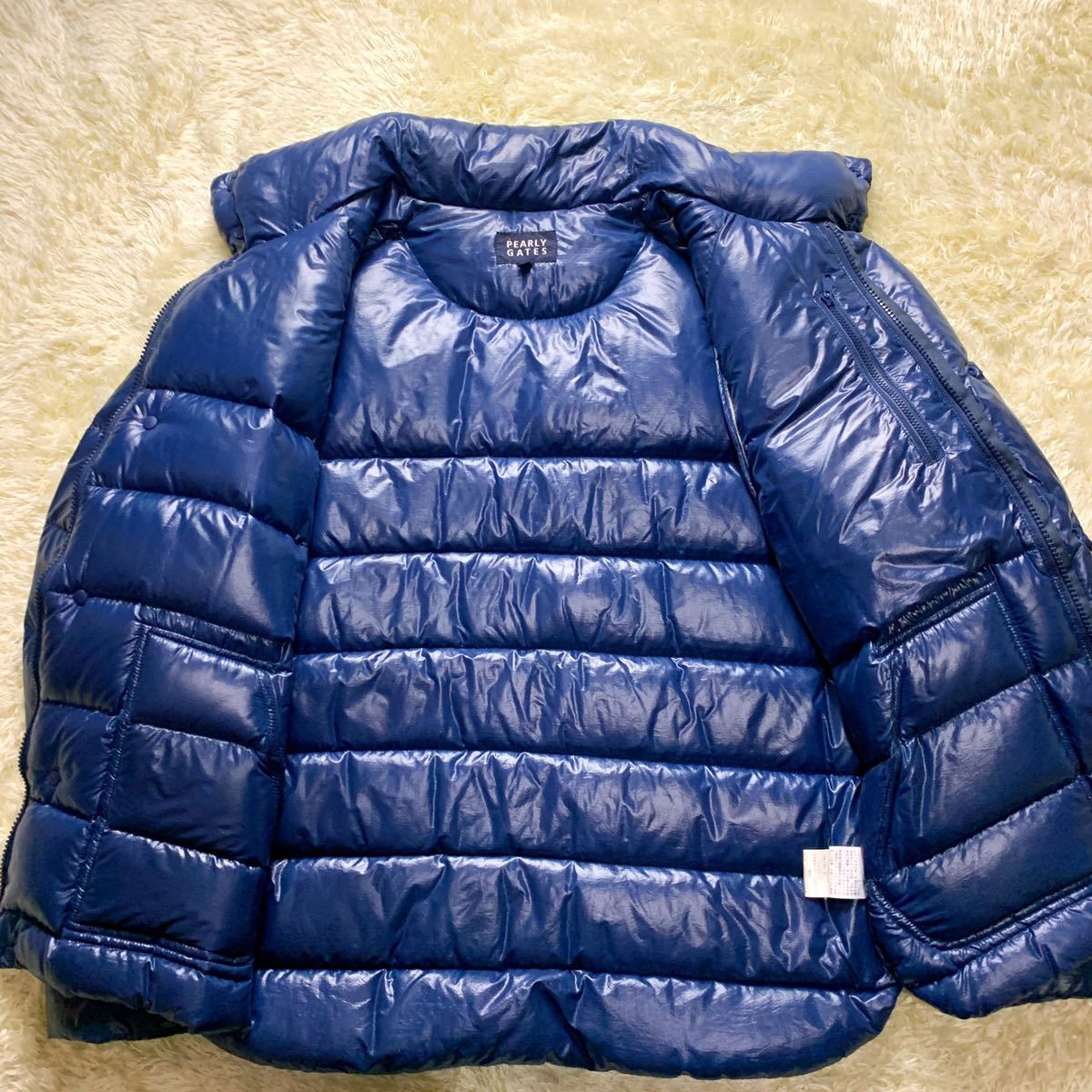 PEARLY GATES パーリーゲイツ 2WAYダウンジャケット ブルー 日本入荷