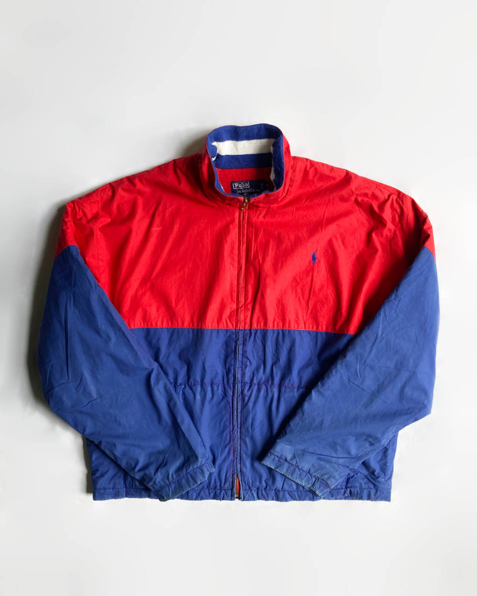 正規店仕入れの ■ ジャケット スィングトップ バイカラー Lauren Ralph POLO 90’s ■ ラルフ ビンテージ Y2K 90s 90's 80s USA ポロスポ ローレン ジャンパー、ブルゾン 正規店仕入れの ■ ジャケット スィングトップ バイカラー Lauren Ralph POLO 90’s ■ ラルフ ビンテージ Y2K 90s 90's 80s USA ポロスポ ローレン ジャンパー、ブルゾン