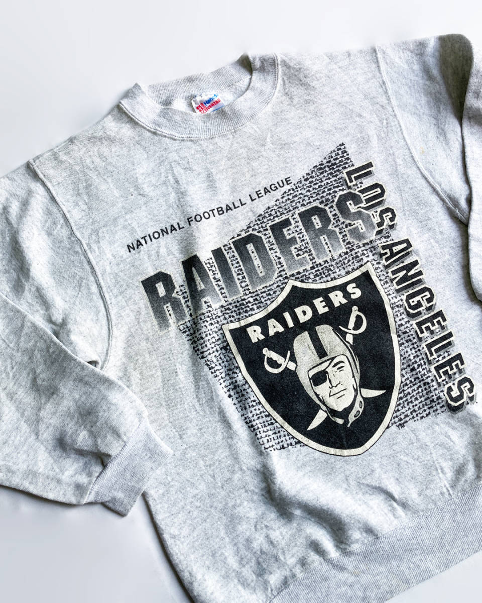 USA製 ■ 80's ロサンゼルス レイダース スウェット ■ NFL RAIDERS NWA N.W.A. ヴィンテージ ビンテージ 80s 90s 90's Y2K アメリカ_画像1