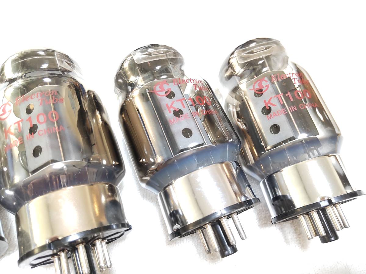 希少!曙光製 KT100 マッチドクワッド 新品 ! KT88と同等に使用 希少!曙光製 KT100 マッチドクワッド 新品 ! KT88と同等に使用