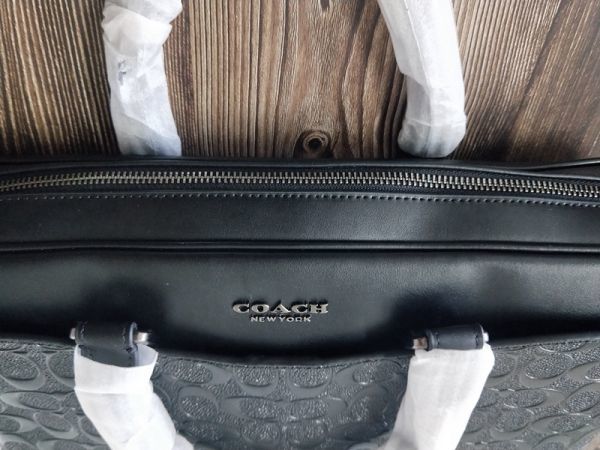 コーチ COACH レザー 2WAY ビジネスバッグ ブリーフケース メンズ