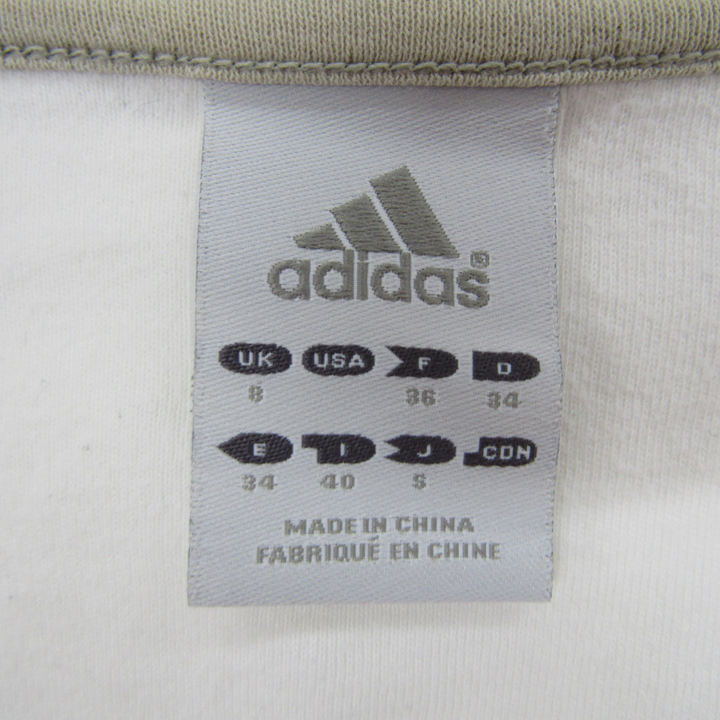 アディダス 半袖Tシャツ カットソー スパンコール トレーニングウエア レディース Sサイズ ホワイト adidas_画像2