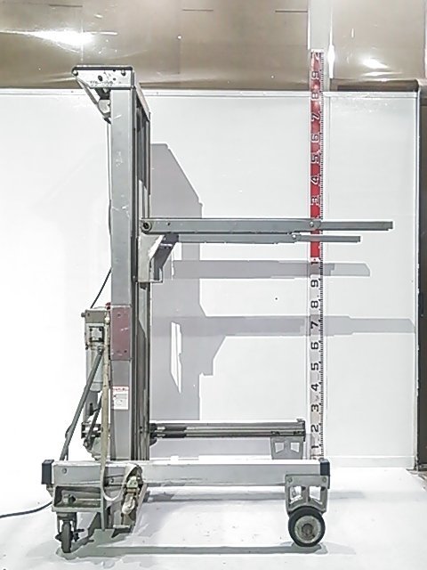 (1円スタート) 因幡 アッパー キャリー UC-300 / 電動手動兼用リフト 揚程3m 最大100Kg 荷揚げ機 動作良好 引取り限定 J4130